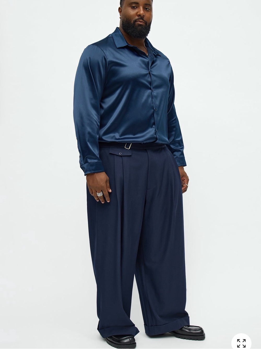 46X32 men’s navy blue dressy pants / NEW
